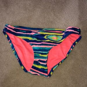 Classic Multicolored Bikini Bottoms